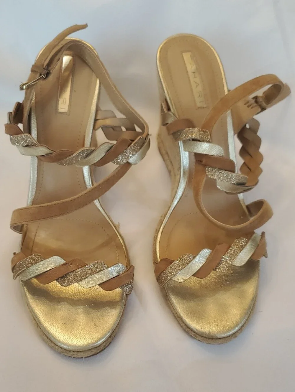 Tahari women gold